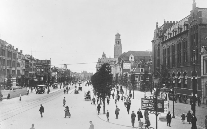View on the Coolsingel. (1923)