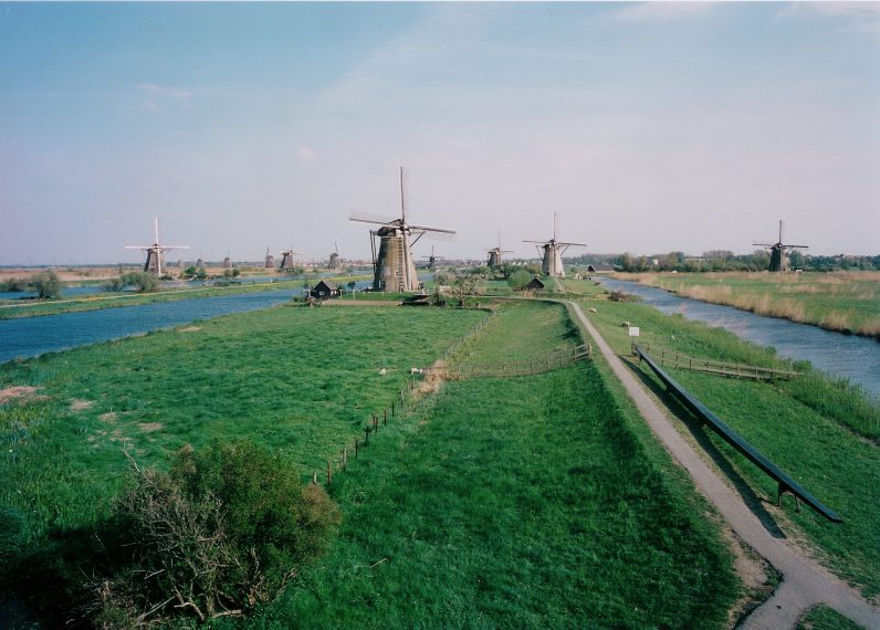 The mills of  Kinderdijk
