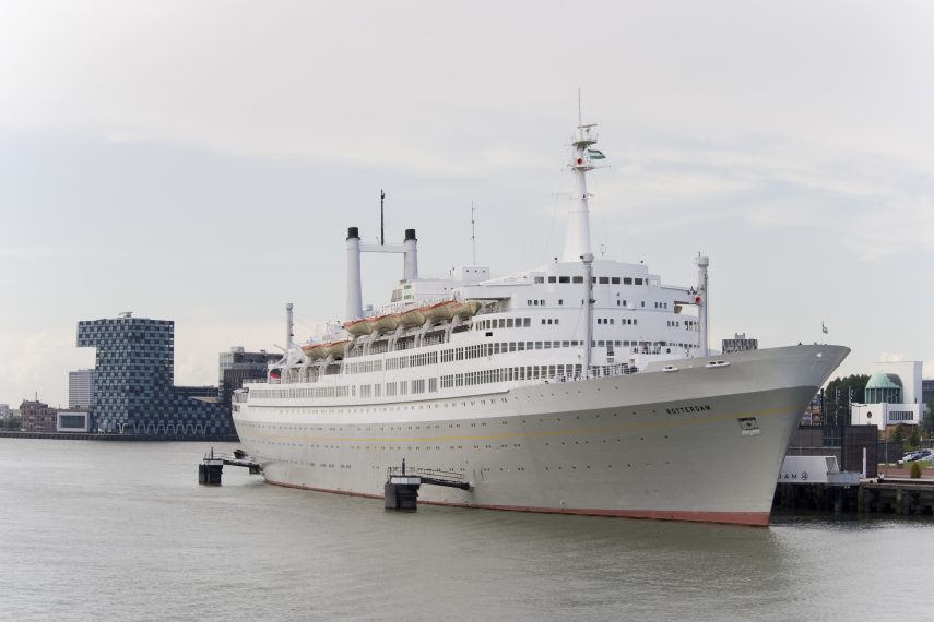 The ss Rotterdam at Katendrecht
