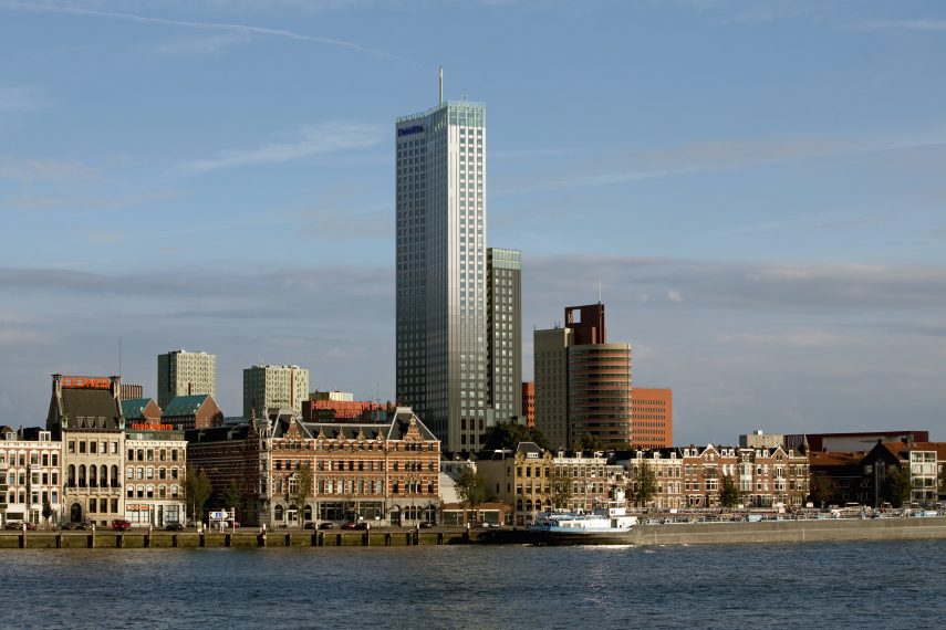 View at the Maastoren