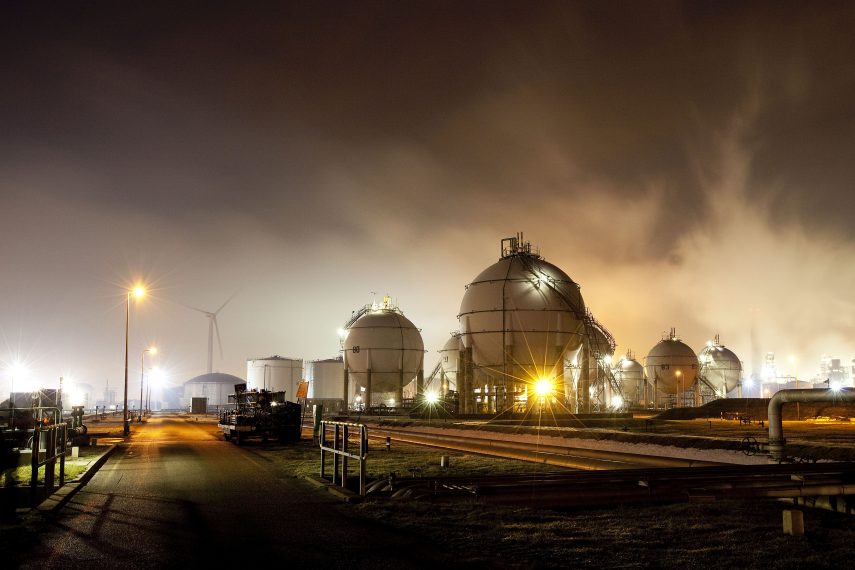 BP Refinery Rotterdam is one of the largest oil refineries in Europe.
