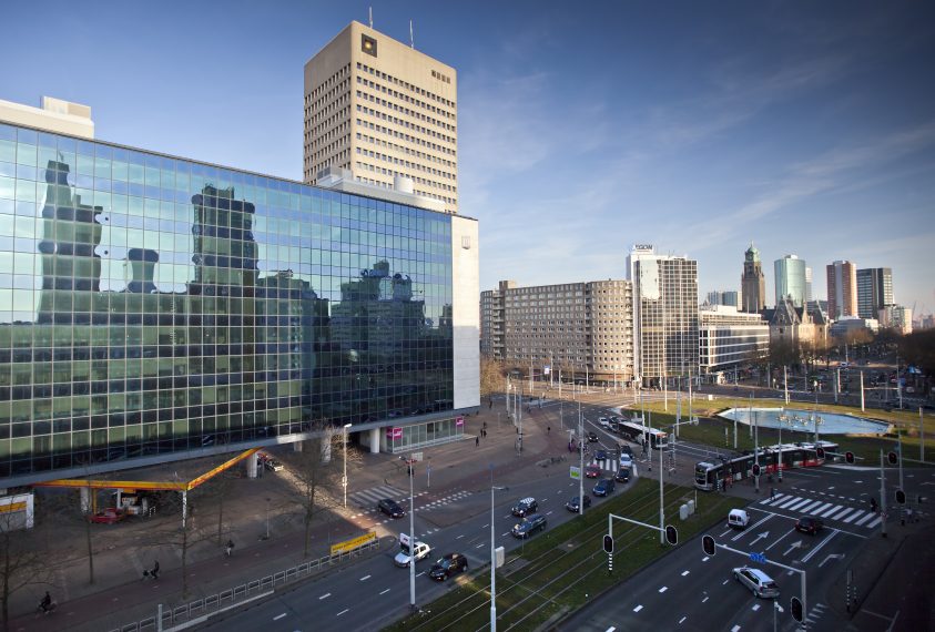 An overview of the Hofplein.