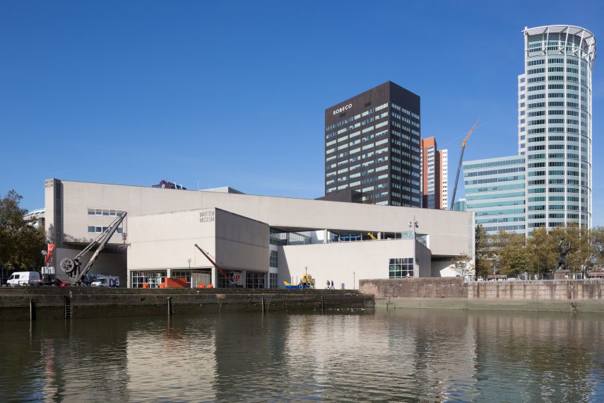 Maritime Museum Rotterdam, seen from Wolfshoek