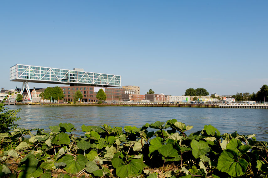 The Unilever building in the new Hefkwartier housing estate.