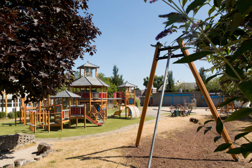 The Playground located at the Persoonsdam in the Feijenoord district, Rotterdam South.
