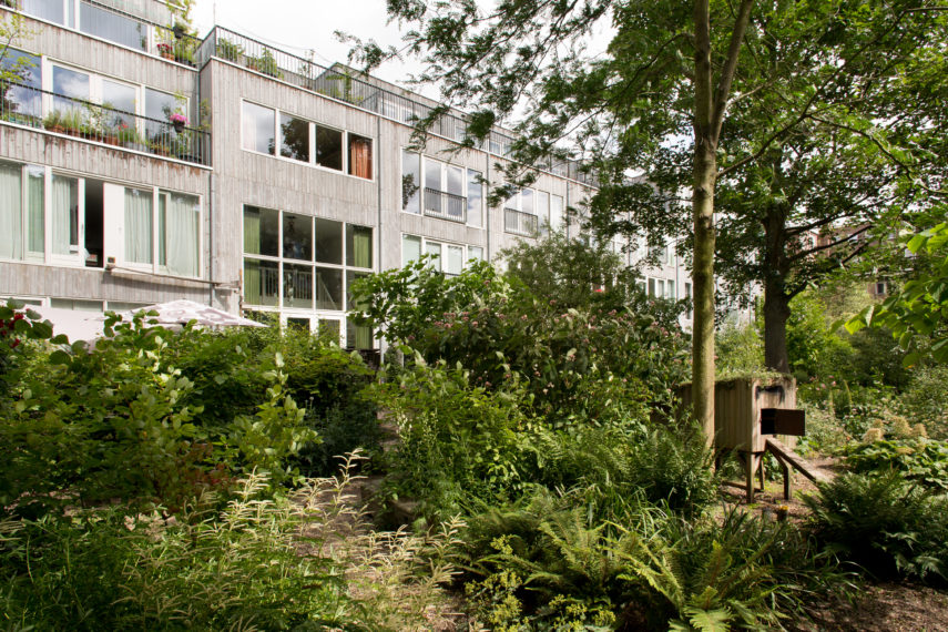 Housing Wallisblok in the Spangen district, Rotterdam West.
