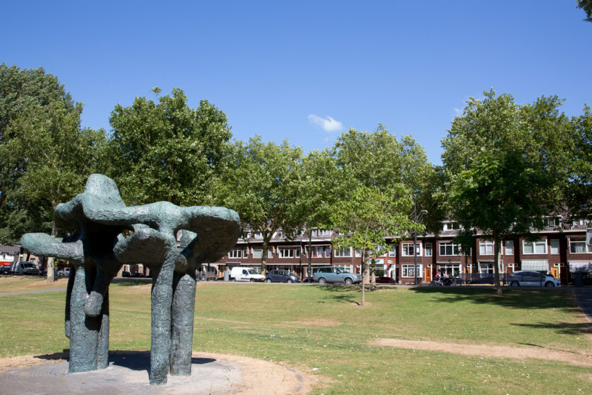 Park the Valkeniersweide located in the Vreewijk district. 