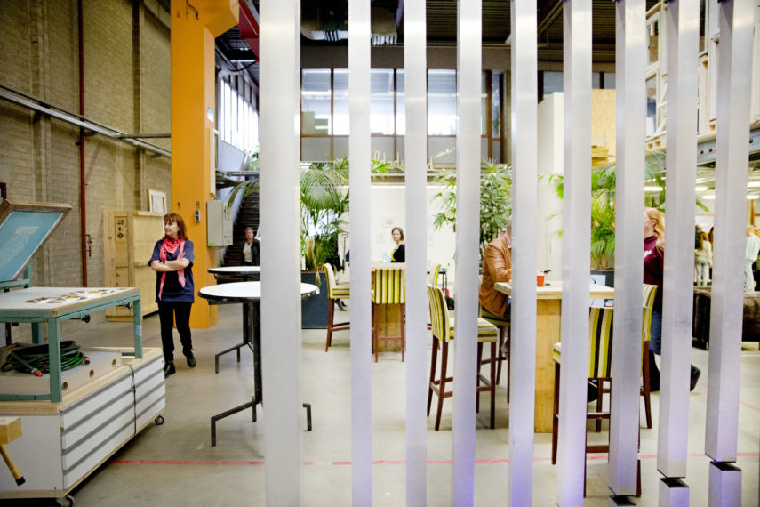 The Kroon Rotterdam is a creative hub located at Delfshaven. 