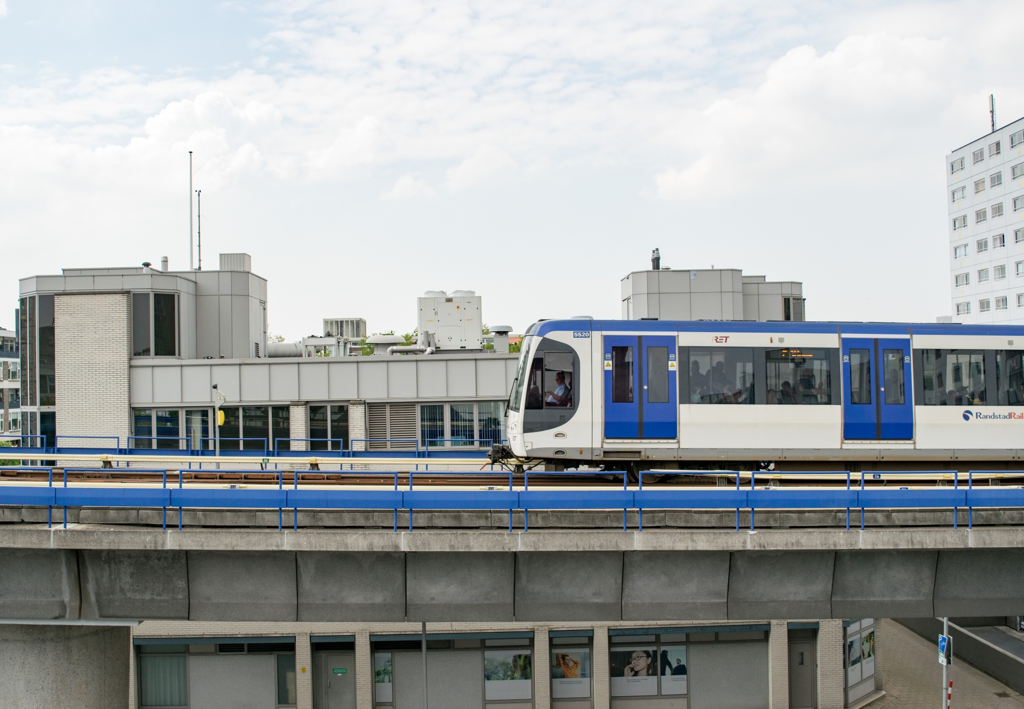 Metro in Rotterdam. Foto: TogetherinTransit
