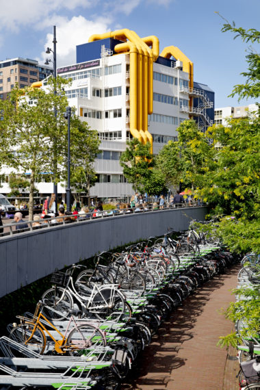 Bicycle parking at the Binnenrotte.