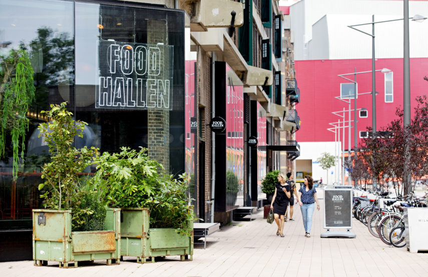 The Foodhallen at the Kop van Zuid.