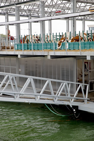 The Floating Farm, Rotterdam West.