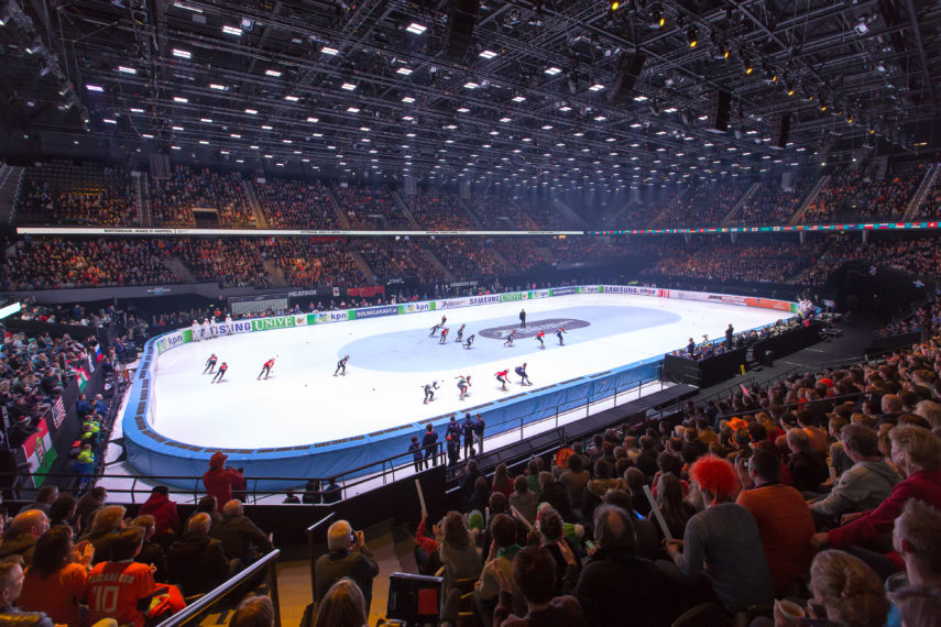 World Short Track Speed Skating Championships at Rotterdam Ahoy.
