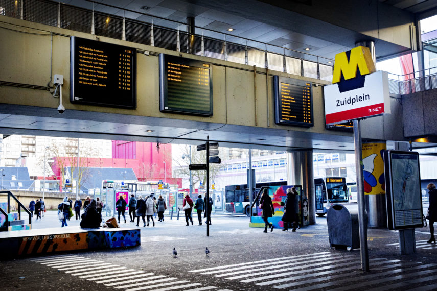 Zuidplein Subwaystation.