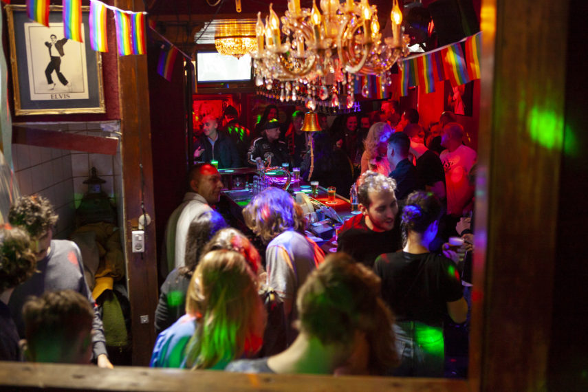 People in Café Bonaparte