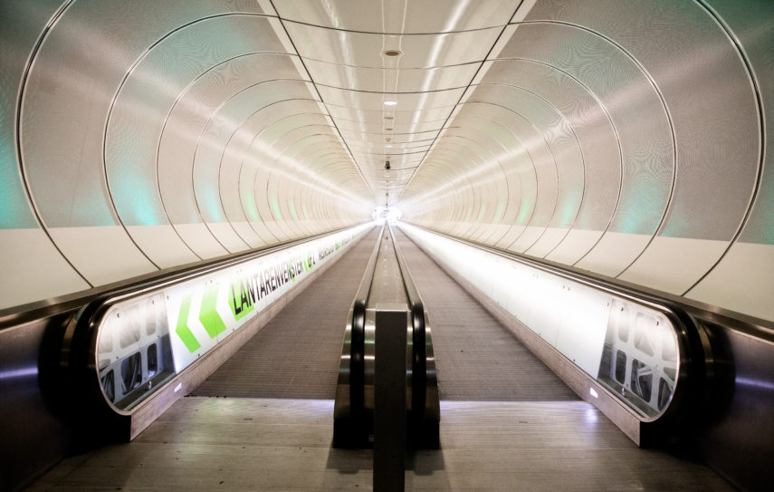 Subwaytunnel Wilhelminaplein.