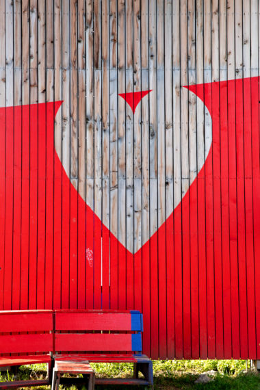 Heart on the Luchtsingel.