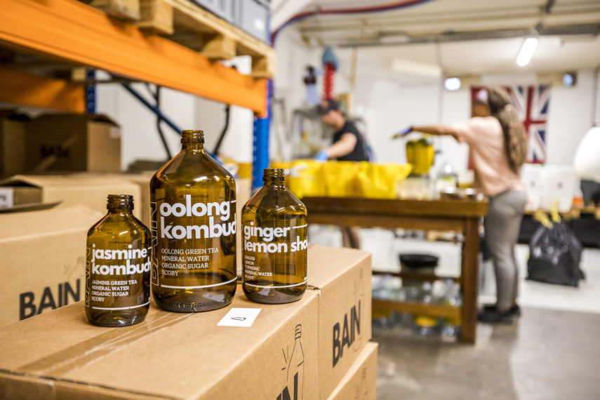 BAIN Kombucha.