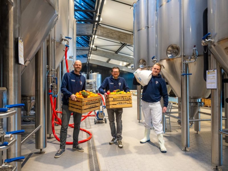 Stadshavenbrouwerij maakt circulair bier