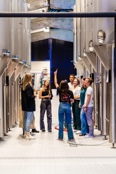 Guided tour of the Stadshaven Brewery.