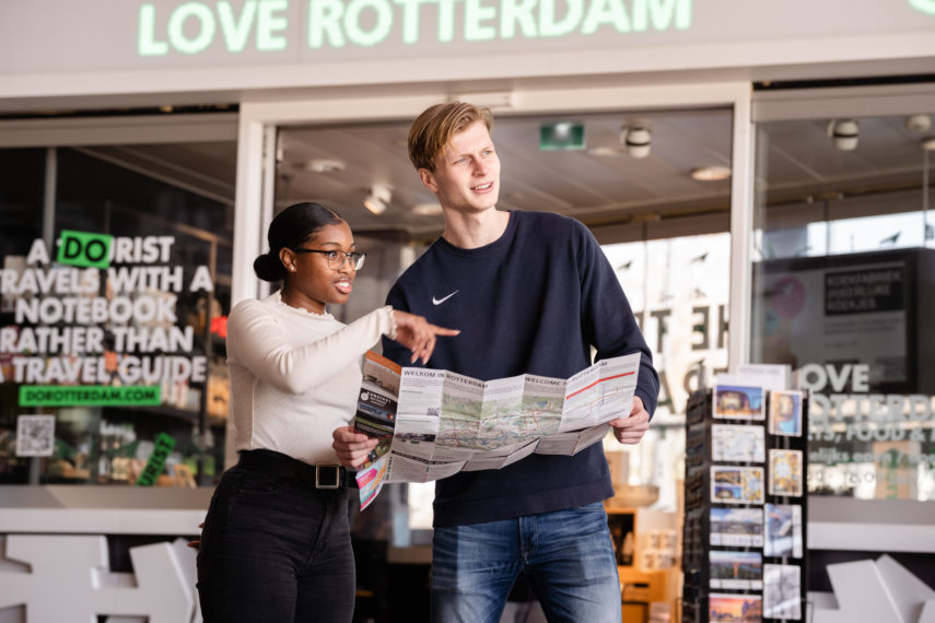 Rotterdam Tourist Information Centraal station.