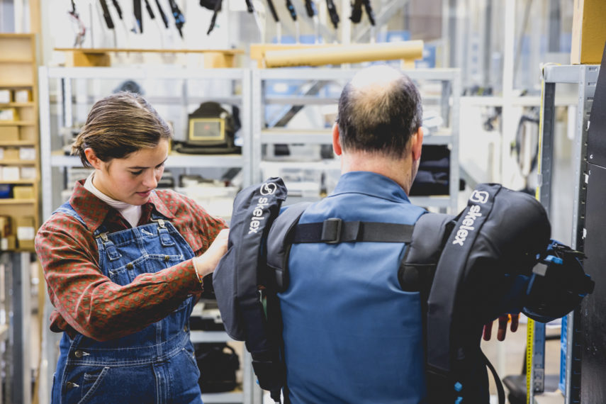 Skelex, innovative IT & Tech start-up company making exoskeletons, is located at RDM Rotterdam