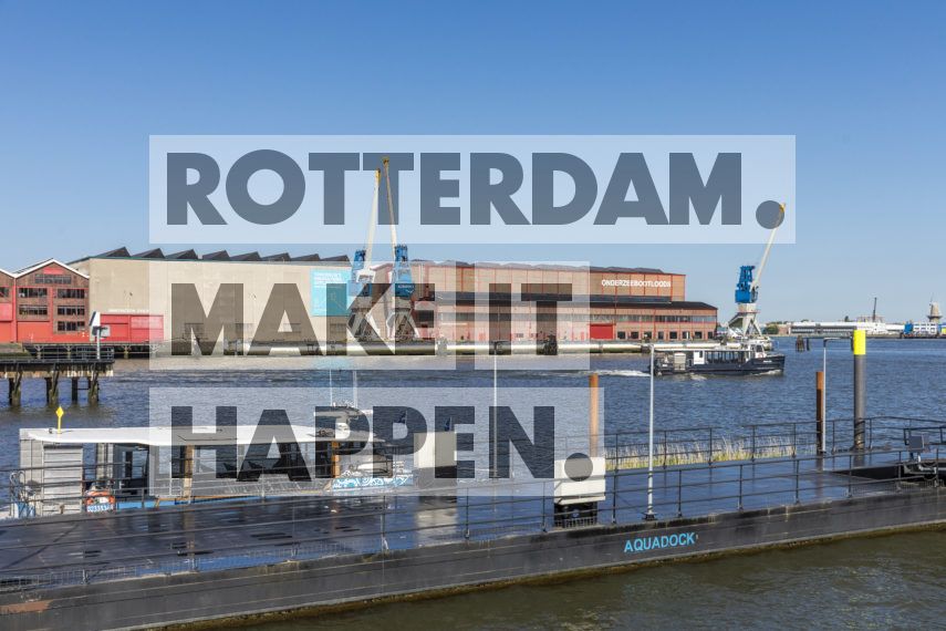 De Onderzeebootloods is een voormalige loods van de Rotterdamsche Droogdok Maatschappij op Heijplaat.