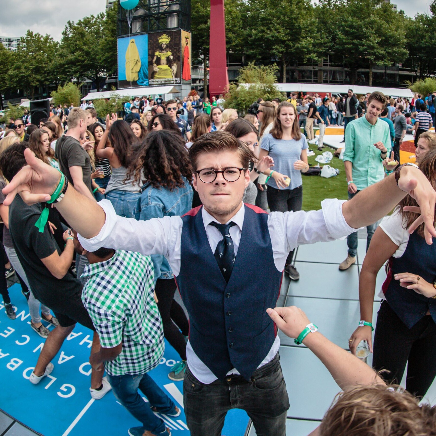 sustainable dancefloor erasmus universiteit rotterdam