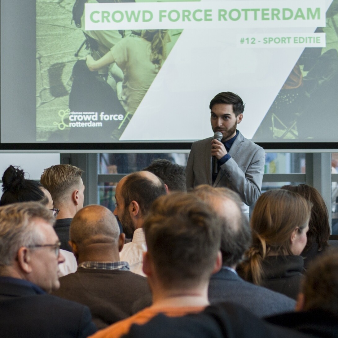 rotterdam partners showcase rdamse nieuwe crowd force blue city