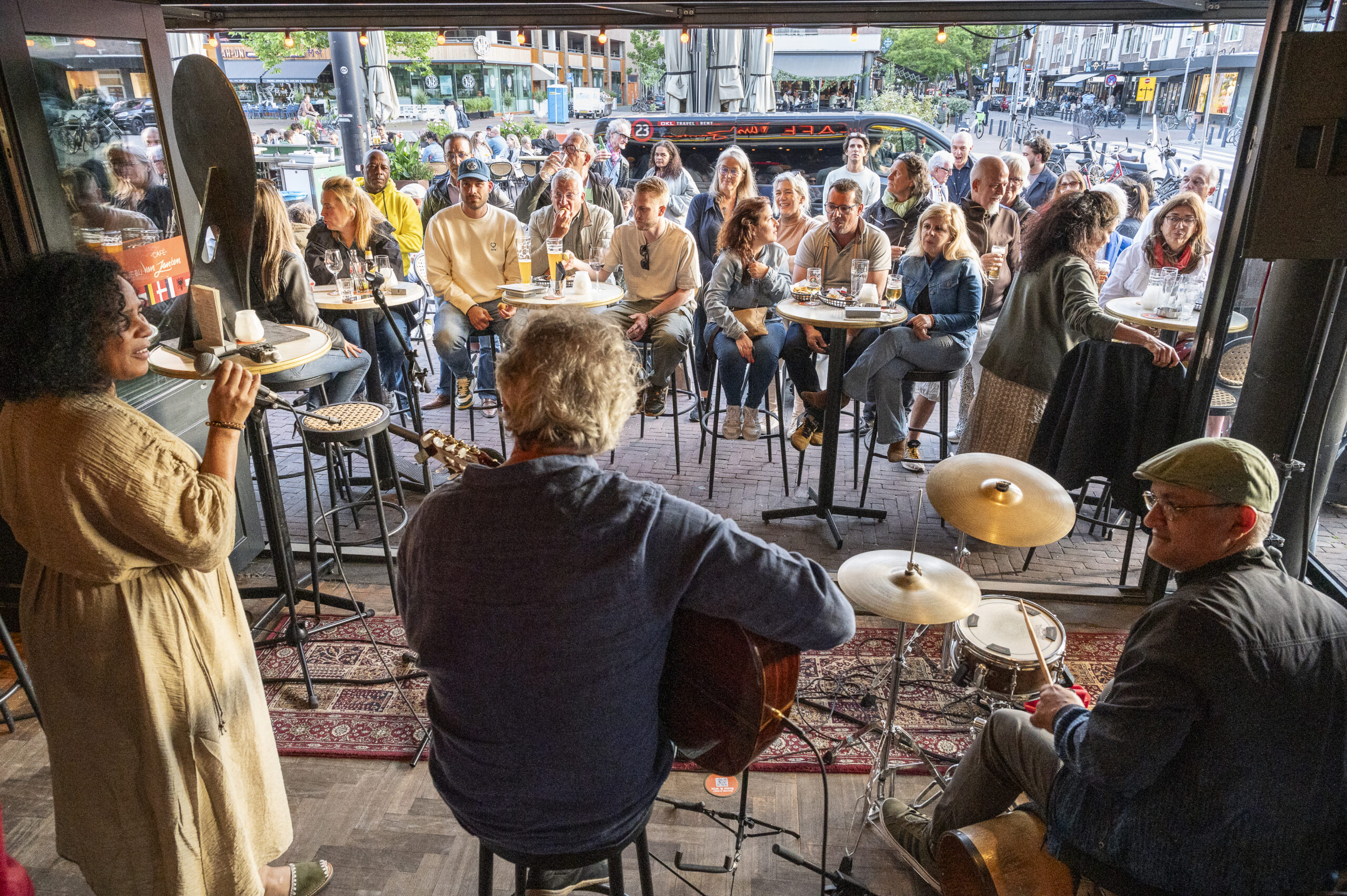 Jazz op de Meent tijdens North Sea Round Town - foto Maarten Laupman