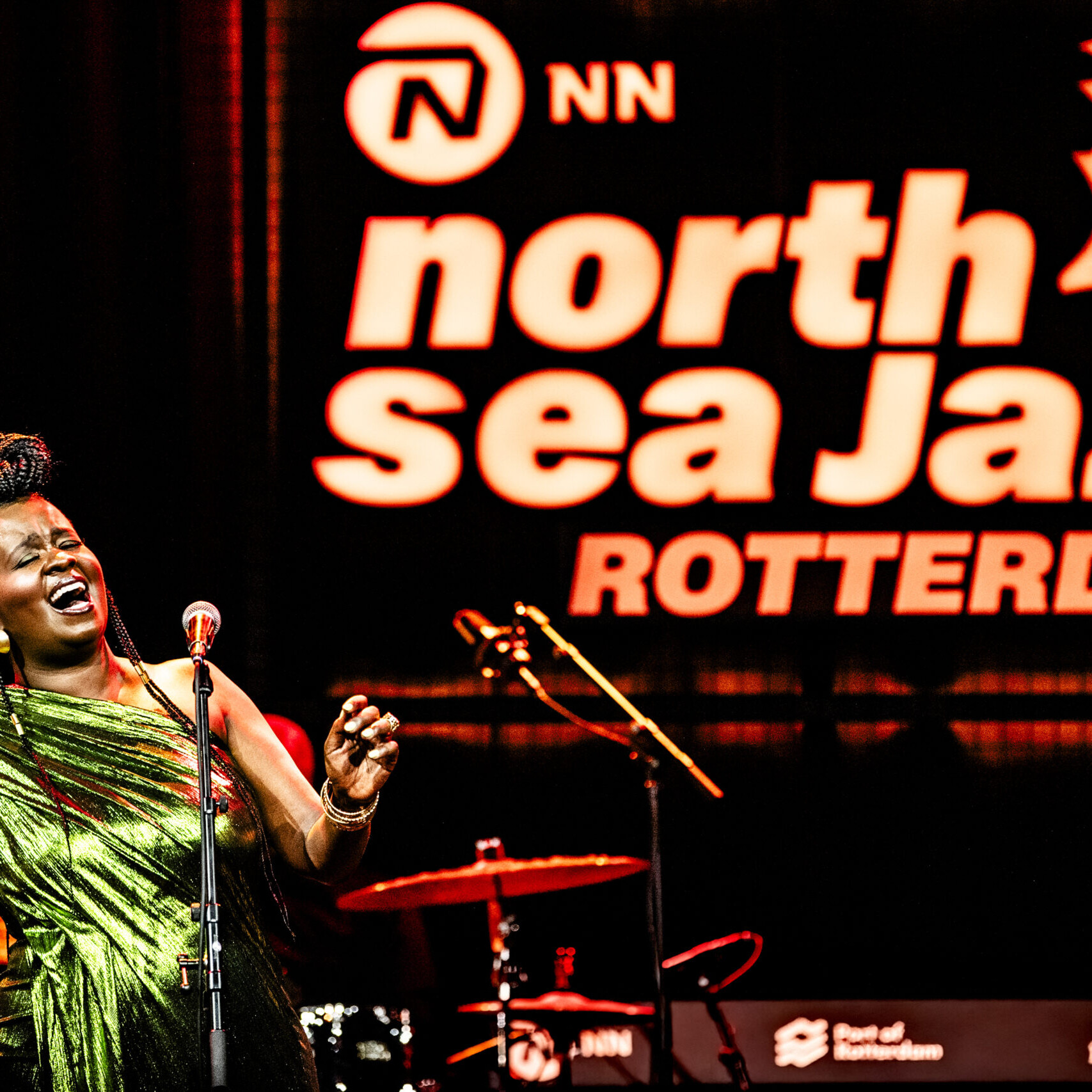 Concert van Somi tijdens North Sea Jazz - foto Andreas Terlaak