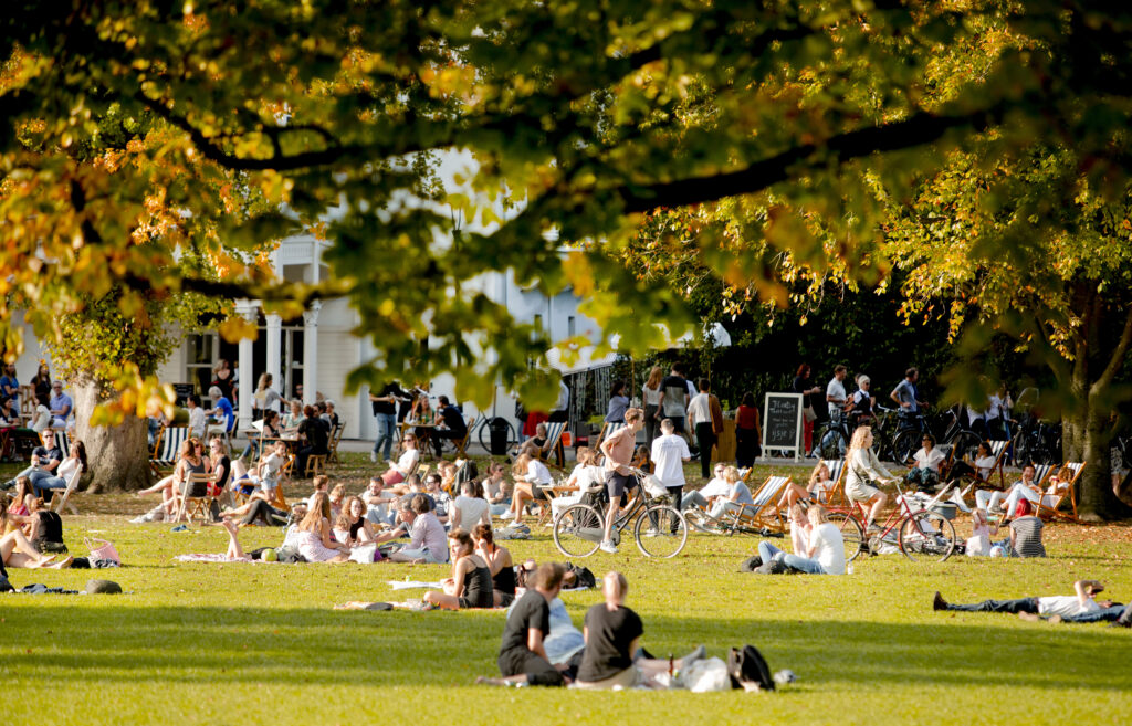 Nazomerdag bij Parqiet in Het Park.