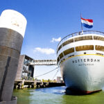 De achtersteven van ss Rotterdam