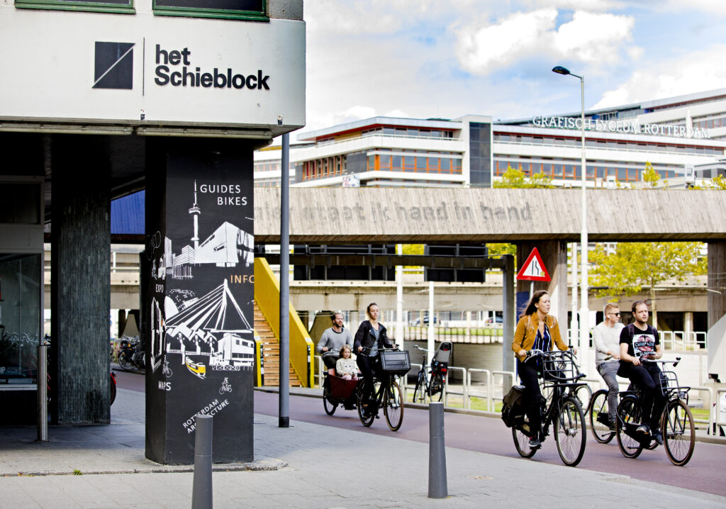 Het Schieblock.