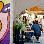 Street art en restaurant Bazar
