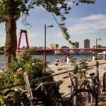 Maaskade bij de Willemsbrug