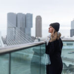 Genieten van de skyline van Rotterdam
